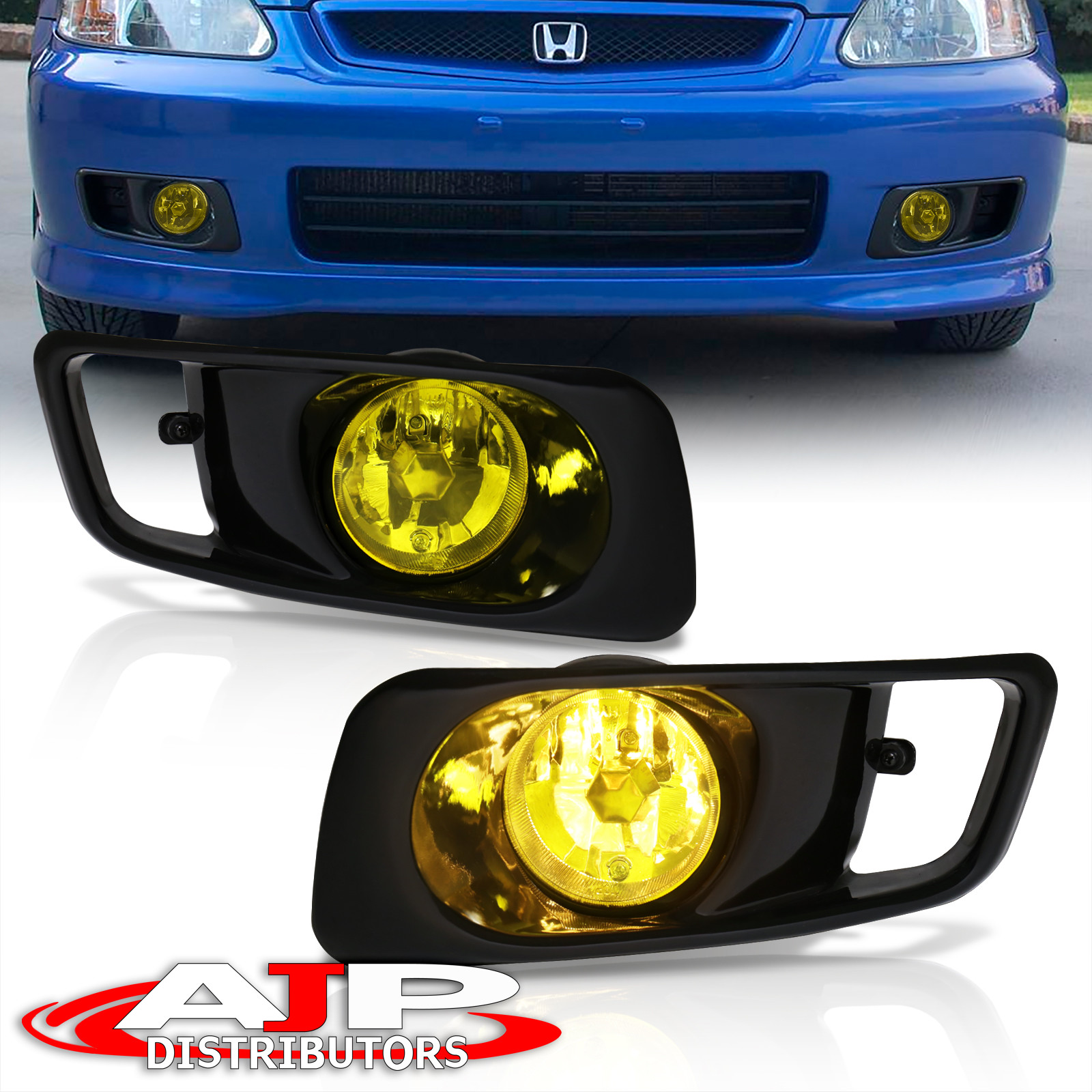 Kspeed Driving Fog Lights Compatible with 1999-2000 Honda Civic