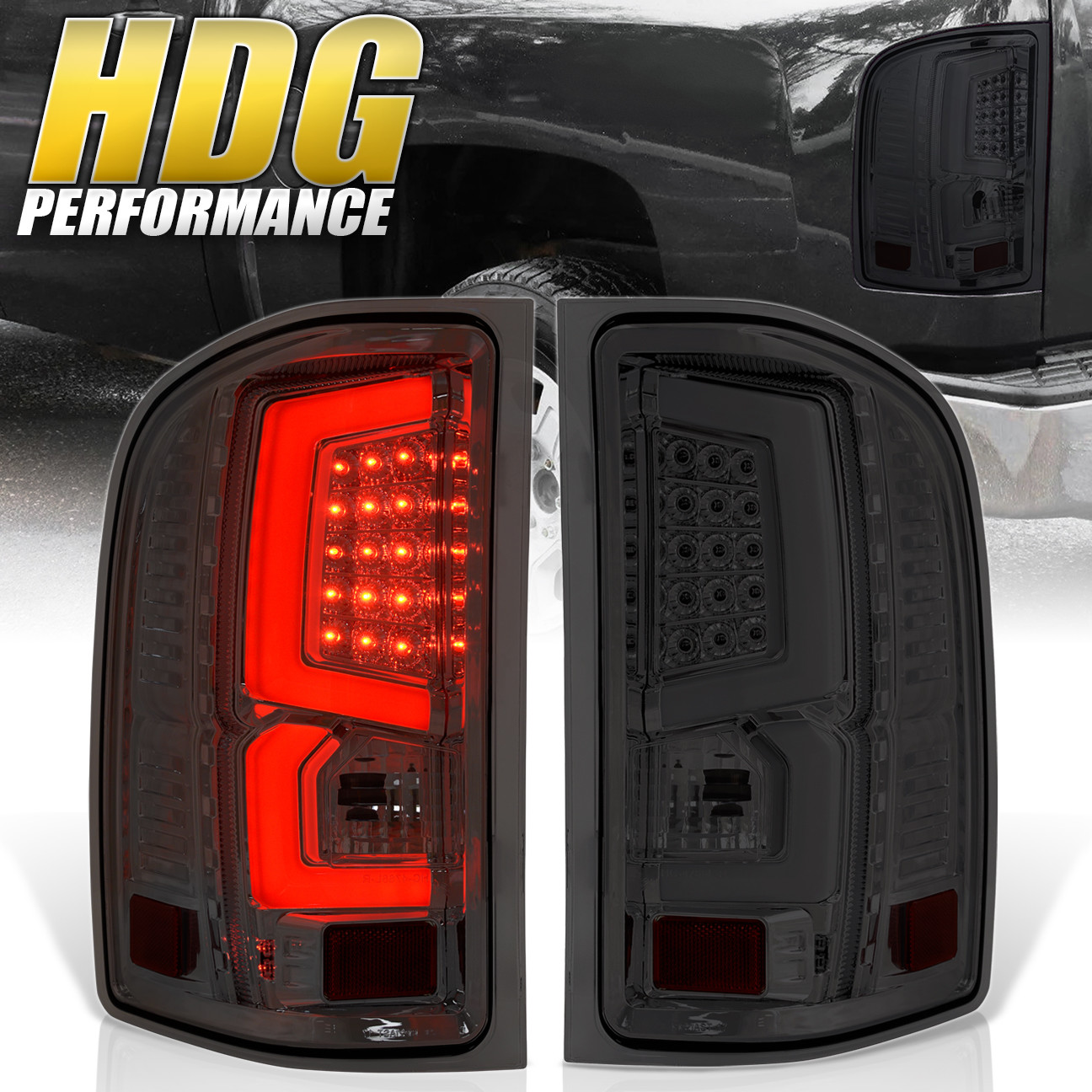 07-2013 Silverado 1500 New Generation Replacement LED C-Streak Tail ...