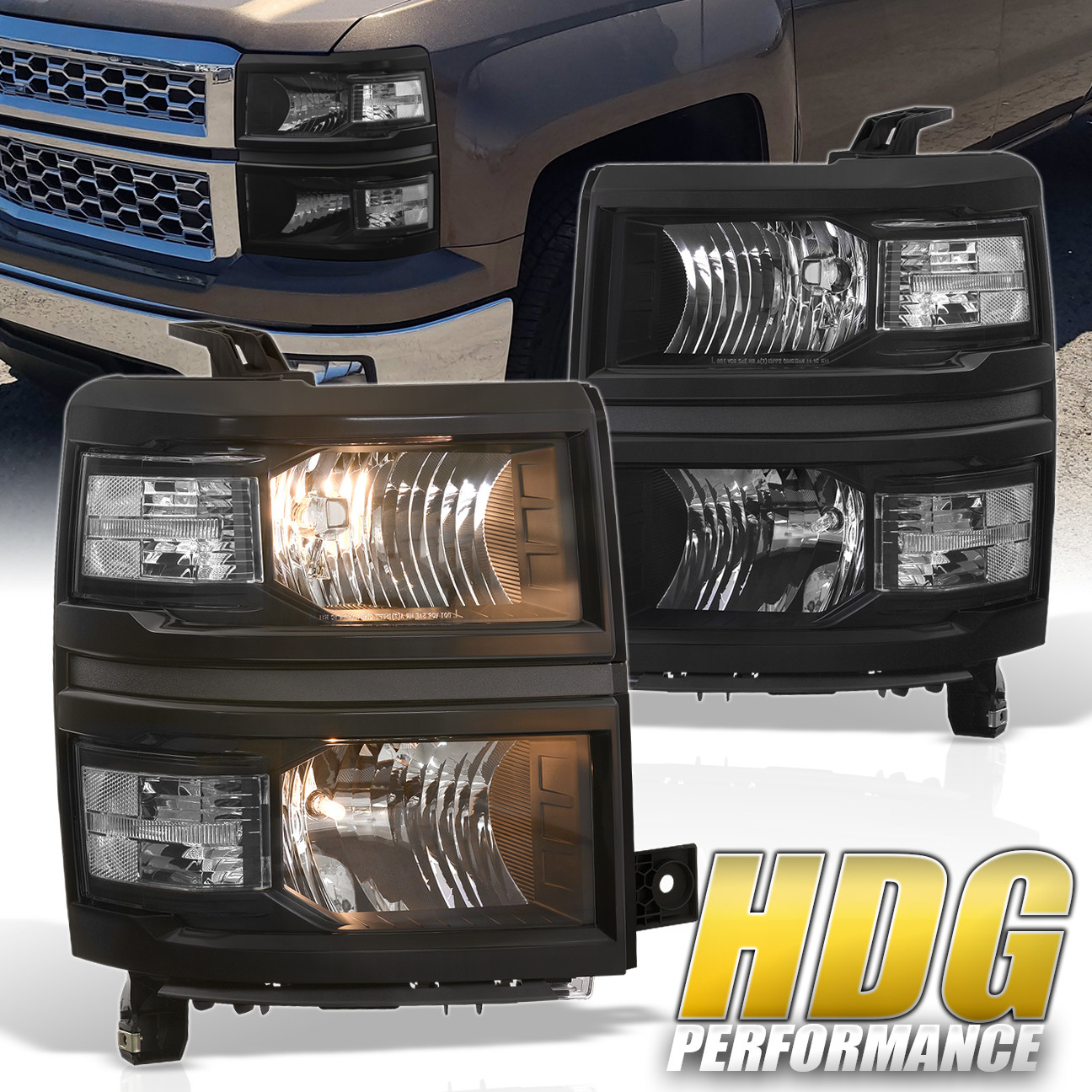 Chevy Silverado Headlight Assembly