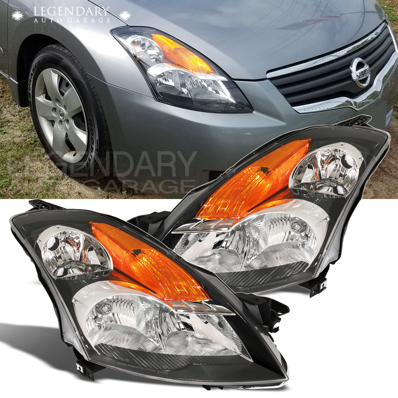 2009 altima headlights