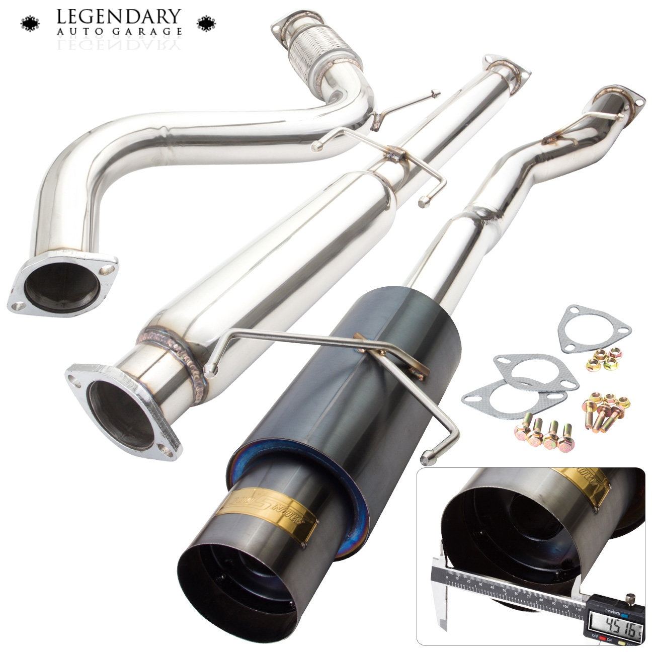 exhaust system for 2007 pontiac grand prix