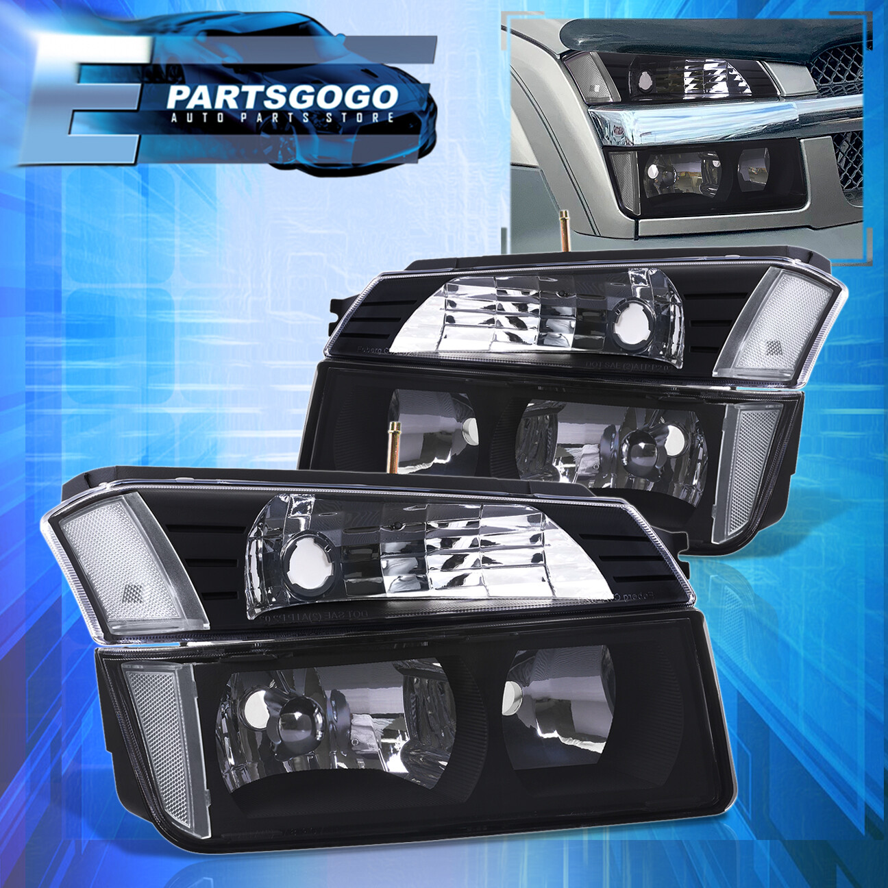 Chevrolet avalanche headlight