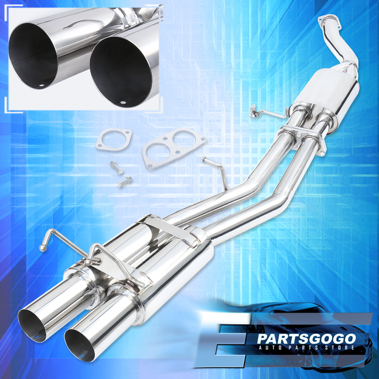 Nissan 240sx dual exhaust #4